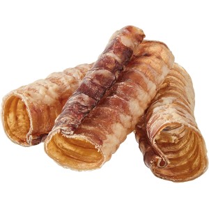 Primox Kauer Klassik Rinderstrossen, getrocknete Hunde-Natursnacks für Hunde.