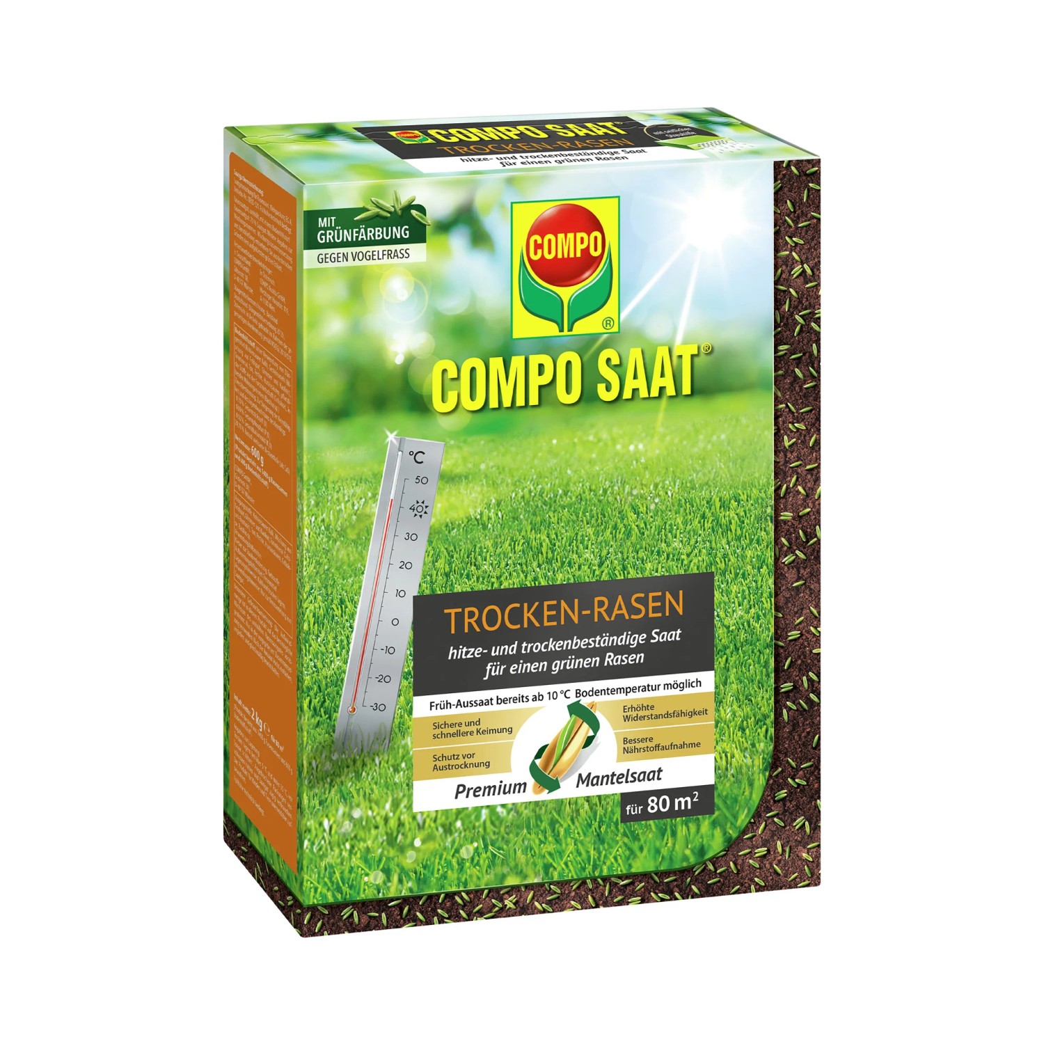Compo Saat Trocken-Rasen 2 kg fr 80 m kaufen bei OBI