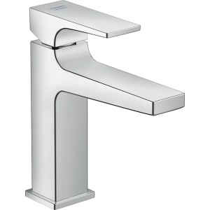 Moderne Hansgrohe Waschtischarmatur Metropol 100 für Kaltwasser, Chrom.