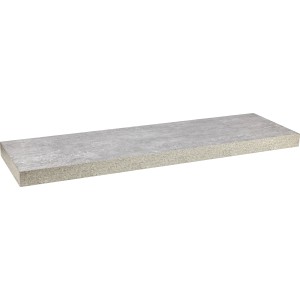 Wandregal Carlton, 60 cm, Betonoptik. Modernes Regal für Wohnzimmer, Flur oder Küche.