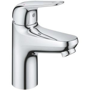 Glänzende Grohe Waschtischarmatur Swift S-Size, Einhebelmischer für Waschbecken in Chrom.