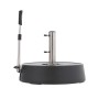 Doppler Rollsockel Easy Move Switch 50 kg, Schirmständer mit Rollen und Zugstange.