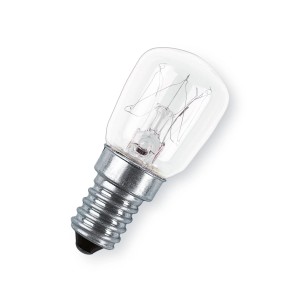 Osram Halogen E14 Leuchtmittel, Röhrenform, 25W, 2er-Pack, für Backofenbeleuchtung