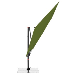 Doppler Ampelschirm MyZone, 280x280 cm, Kiwi, mit Dreh- und Neigefunktion.