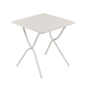 Lafuma Balkontisch Balcony, klappbar, Farbe Seigle, 72x64x70cm. Gartentisch für Balkon und Terrasse.