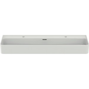 Ideal Standard Strada II Waschtisch, 120 cm breit, weiß, mit Hahnlöchern und Überlauf.