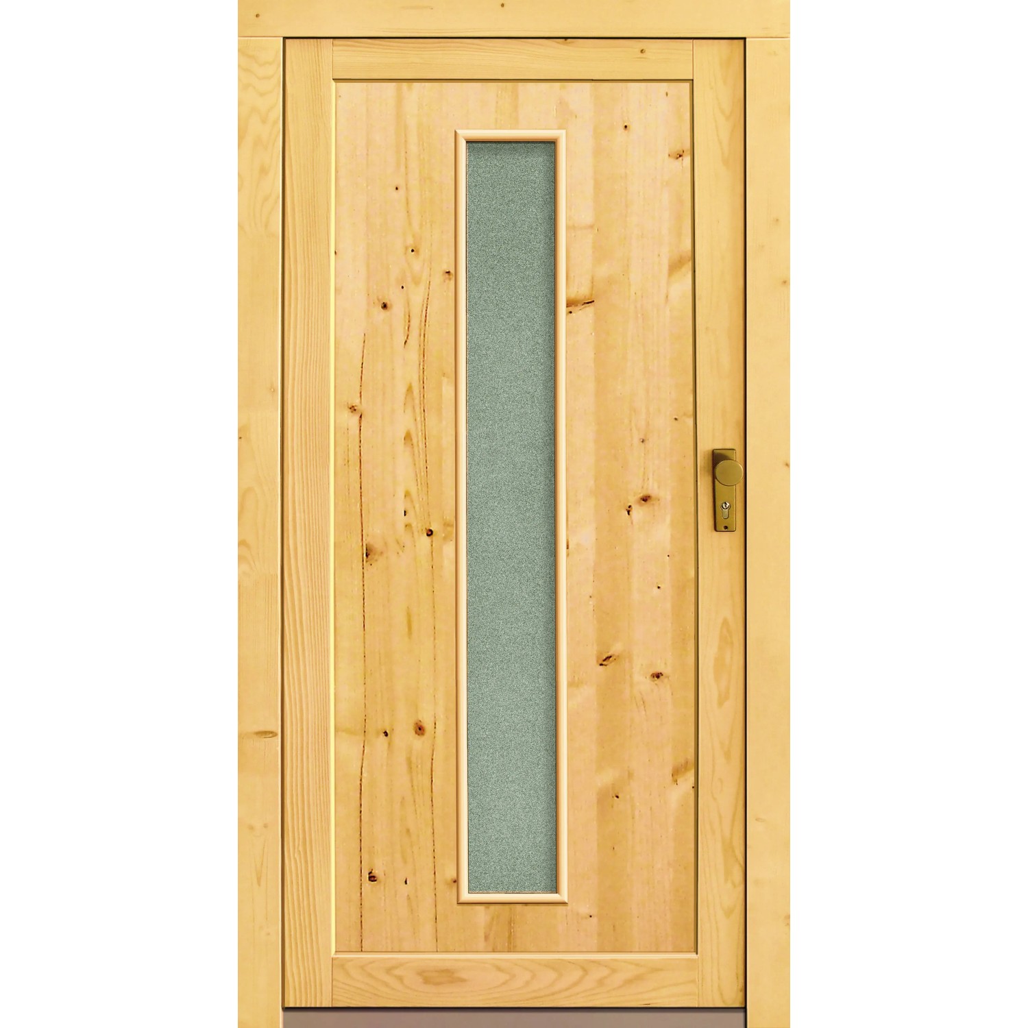 HolzMehrzwecktür Modell Flensburg 98 cm x 200 cm Anschlag Rechts