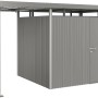 Biohort Seitendach für Gartenhaus HighLine 3, Quarzgrau-Metallic, 150x235x222 cm.