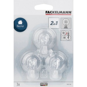 Fackelmann Saughaken 3 Stück