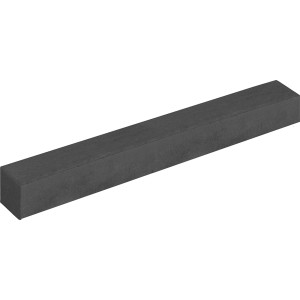 Schwarzer Diephaus Mauerstein Patea Kombi, 80x12,5x12,5 cm, für Mauern und Palisaden.