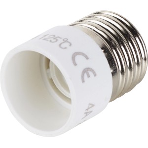 Adapter für Lampenfassung E27 auf E14