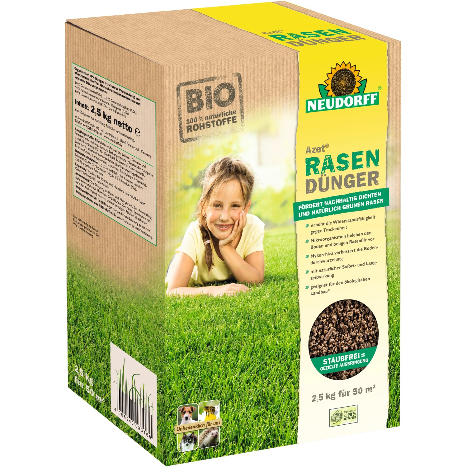 Neudorff Azet Rasen-Dnger 2,5 kg kaufen bei OBI