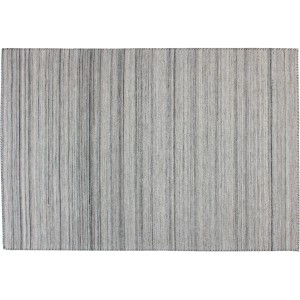 Grauer Kayoom Teppich Phoenix 210, 80x150 cm, mit dezentem, modernem Design für Wohnräume.