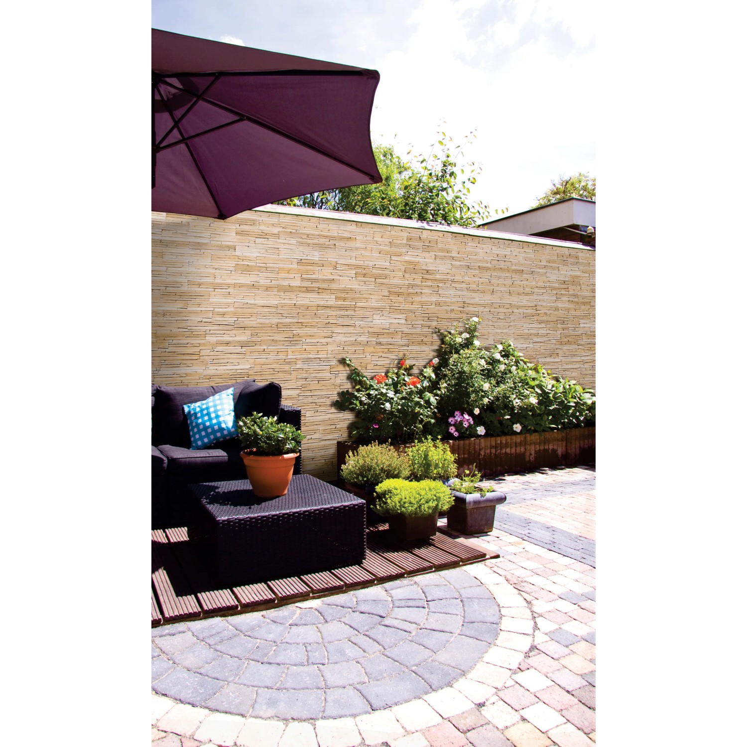 Verblender Sienna 7,5 cm x 33 cm kaufen bei OBI