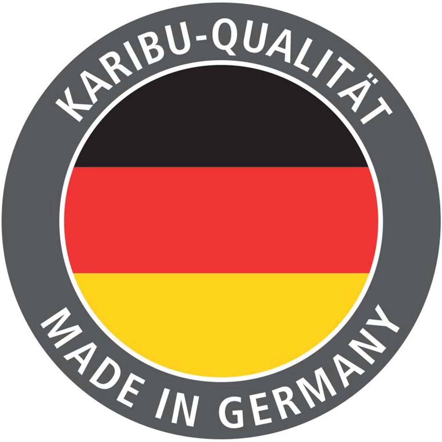 Karibu Qualitätssiegel Made in Germany für Hochbeet