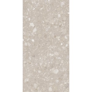 Beige Feinsteinzeug Bodenfliese, 60x120 cm, matte Oberfläche mit Steinoptik.