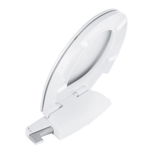 Grohe QuickFix Bau Keramik Dusch-WC Aufsatz, WC-Sitz aus Duroplast mit Absenkautomatik.