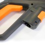 Yard Force Sprühpistole für Hochdruckreiniger, Detailansicht von Griff und Anschluss.