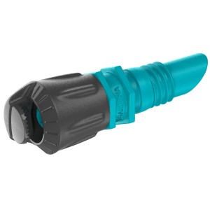 Gardena Sprühdüse 180° für Micro-Drip-Systeme zur Bewässerung von Blumenbeeten.