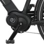 Detailaufnahme: Bafang Mittelmotor am Fischer E-Bike Trekking-Rad Viator 4.1i Damen.