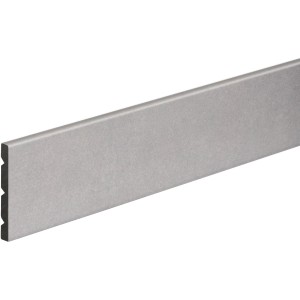 FN Neuhofer Fliesenleiste KU068, Telegrau, aus PVC, wasserfest und einfach zu montieren.