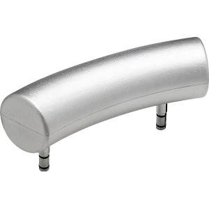 Ottofond Nackenstütze Atlanta, silbermatt, für entspanntes Baden im Bad. Badewannenzubehör.