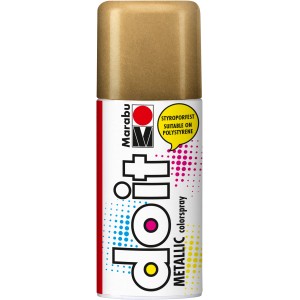 Marabu do it Colorspray Metallic in Metallic-Rotgold, 150 ml Dose.