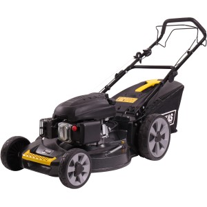 Texas Benzin-Rasenmäher WLA 5321TR-W mit großem Fangkorb und Mulchfunktion.