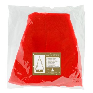 Baumdecke Filz Rot Ø 110 cm