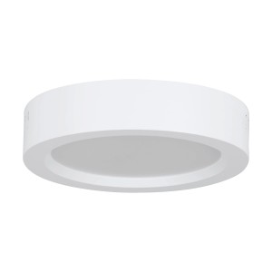 Weiße, runde Eglo LED-Deckenleuchte Idun-E, 16 cm Durchmesser, für Küche, Flur oder Wohnzimmer.