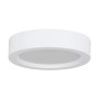 Weiße, runde Eglo LED-Deckenleuchte Idun-E, 16 cm Durchmesser, für Küche, Flur oder Wohnzimmer.