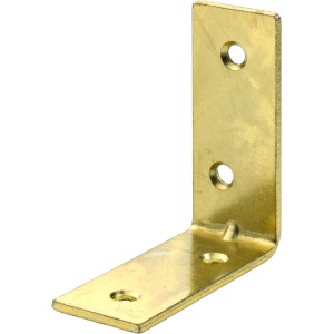 Hettich Stuhlwinkel 50 mm x 50 mm x 15 mm Stahl Vermessingt 4 Stück