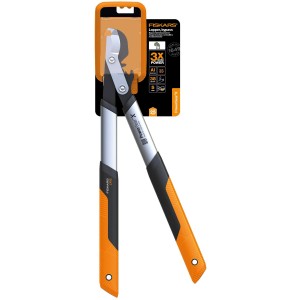 Fiskars Bypass-Getriebeastschere PowerGearX LX92-S, Gartenschere mit Getriebe für Äste bis 38mm Durchmesser.