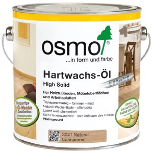 Dose Osmo Hartwachs-Öl Effekt Natural 2,5L für Holzfußböden und Möbel