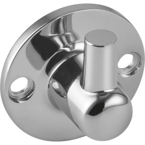 Verchromter baliv Brause-Wandhalter mit Zapfen (47mm) zur einfachen Montage der Handbrause.