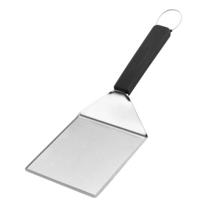 Enders Plancha-Wender aus Edelstahl mit schwarzem Griff, Teil des Grillutensilien-Sets.