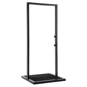 Schwarze Steinbach Solardusche The Gate 30 l für den Garten.