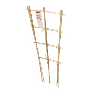 Windhager Rankhilfe Bambus 70 cm x 30 cm Freistehend 2er-Set