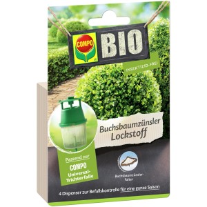 Compo BIO Buchsbaumzünsler Lockstoff, 4 Stück für die Universal-Trichterfalle.