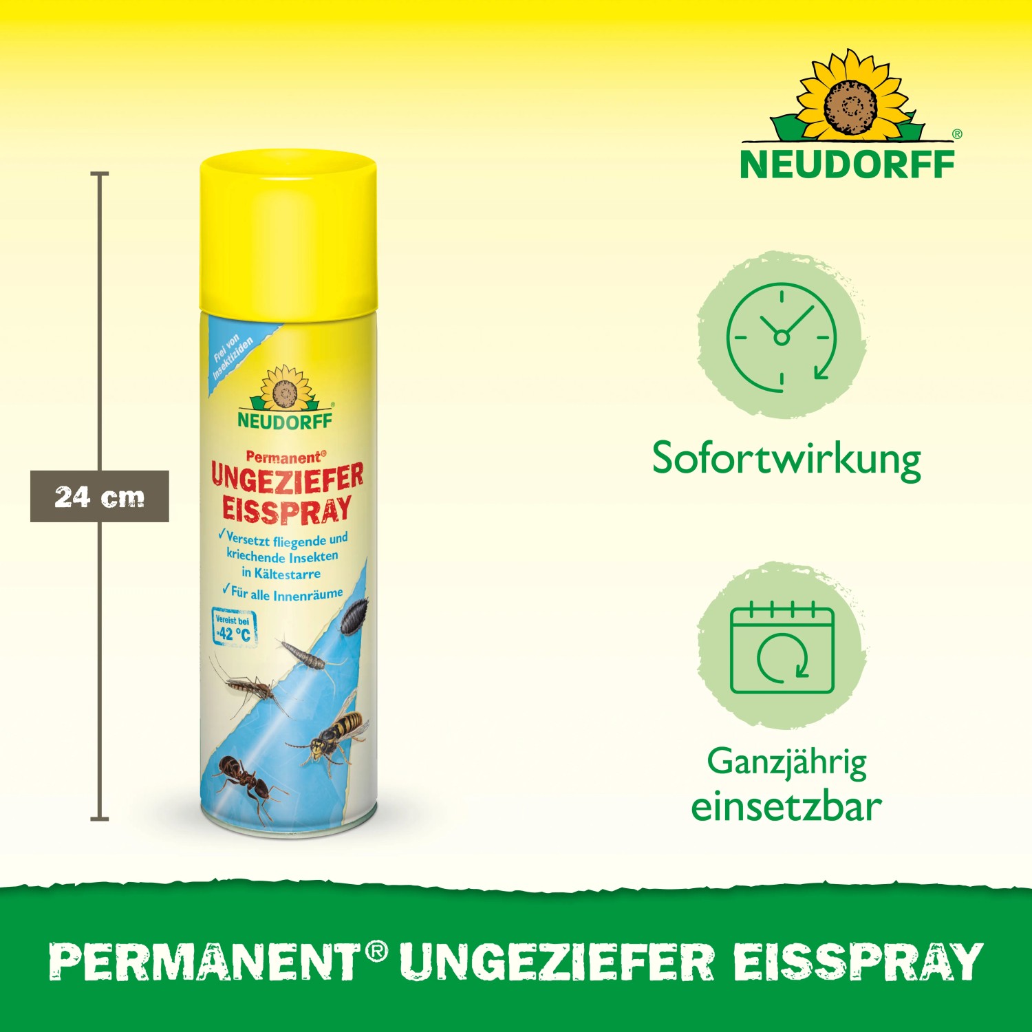 Neudorff Permanent Ungeziefer Eisspray 500 ml kaufen bei OBI