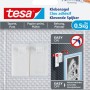 Tesa Klebenagel für Tapeten/Putz, hält bis 0,5kg, 2 Stück, einfache Montage ohne Bohren.