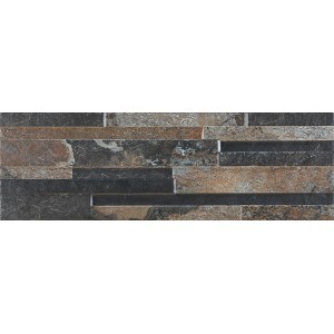 Wandverblender EOS Feinsteinzeug Glasiert Oxid Matt 17 cm x 52 cm