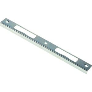 Abus Schließblech, 10mm, eckig, blau verzinkt, für Innentüren.