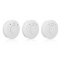 Smartwares Rauchmelder 3er-Set RM520/3, weiße Rauchmelder für Brandschutz im Haus.