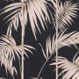 A.S. Creation Vliestapete Lola Paris mit Palmgras-Motiv in Schwarz und Braun.
