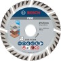 Bosch Diamanttrennscheibe Standard Universal, 125 mm Durchmesser für Winkelschleifer.
