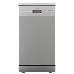 Respekta Unterbau-Geschirrspüler Bena 45 cm Silber