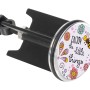 Wenko Abfluss-Stopfen Pluggy Mod Little Things mit bunten Motiven und Spruch.