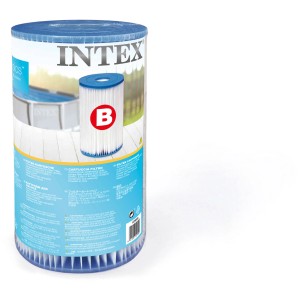 Intex Filterkartusche Typ B, Ersatzkartusche für Pool Filteranlagen.