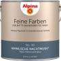 Alpina Feine Farben Himmlische Nachtmusik, blaue Wandfarbe edelmatt, 2,5 l für Innenräume.